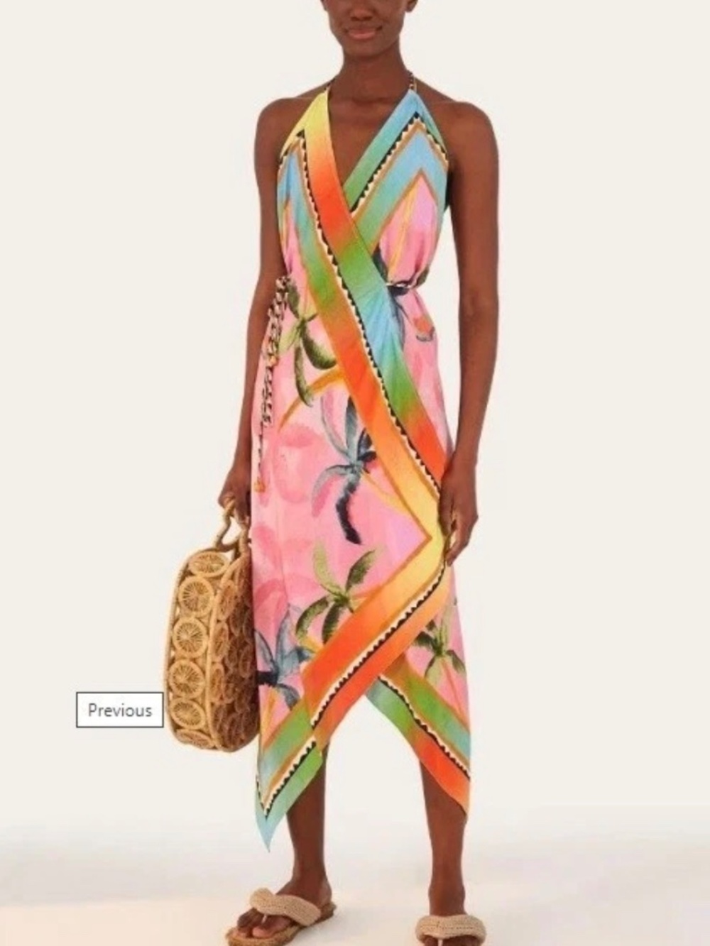 NWT FARM RIO DRESS SIZE EXTRA LARGE ( GG IN TAG)  PACK1120 5/3